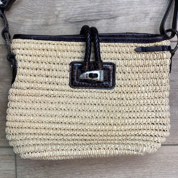 Vintage Brighton Camie Woven‎ Crossbody Purse - Picture 2 of 10